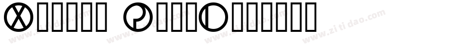 Xaltid Plain字体转换